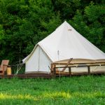 Tent at glamping